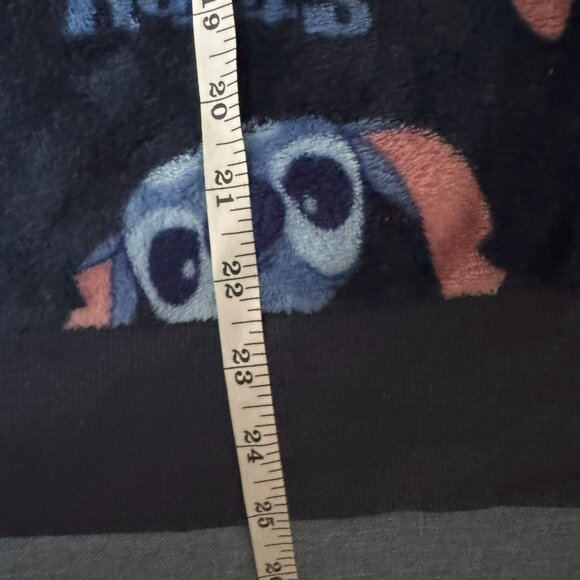 Disney Lilo & Stitch Fleece Jacket Pullover Sweater 1/4 Zip Pullover Unisex | L - Picture 3 of 9